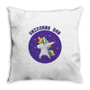 Unicorns Dab Throw Pillow