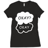 okay okay Ladies Fitted T-Shirt