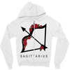 sagittarius rose Zipper Hoodie