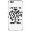 life is better with basketball iPhone 6/6s Case
