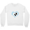 Custom baby boy name maternity design Crewneck Sweatshirt