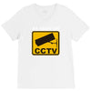 as seen on cctv chav rude,funny,cool,modern,fun V-Neck Tee