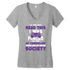 gamer pc controller game funny slogan Women's V-Neck T-Shirt