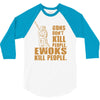 kill people funny 3/4 Sleeve Shirt