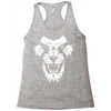 angry lion Racerback Tank