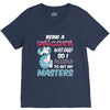 being a unicorn V-Neck Tee