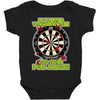 funny darts i'm never wearing, ideal gift or birthday present. Baby Bodysuit