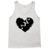 broken heart xxx black Tank Top