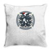 the dragon's knot Throw Pillow