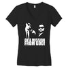the blues brothers inspired on a mission from god funny Women's V-Neck T-Shirt