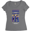 One Night Only Donna And The Dynamos Women's Triblend Scoop T-shirt