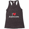 I Love Acupuncture Racerback Tank
