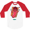 cool hotdog 3/4 Sleeve Shirt