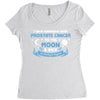 I Love Someone with Prostate Cancer to The Moon and Back to Infinity Women's Triblend Scoop T-shirt