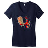 hellboy Women's V-Neck T-Shirt