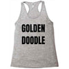 golden doodle Racerback Tank