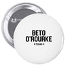 Beto O'rourke Texas Pin-back button