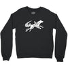 okami tribute wolf ladies Crewneck Sweatshirt