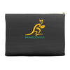 wallabies gold logo Accessory Pouches