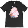 totoro with asian landscape T-Shirt