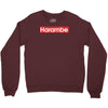 harambe gorilla Crewneck Sweatshirt
