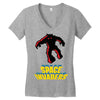 space invaders 2 Women's V-Neck T-Shirt