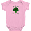 one cheer for broccoli Baby Onesie