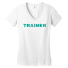 TRAINER - BROAD CITY Women's V-Neck T-Shirt