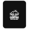 Camper Couple Man White Mousepad