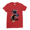 who loves doberman Ladies Fitted T-Shirt