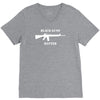 black guns matter m16 V-Neck Tee
