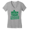 hungover tomorrow best trending Women's V-Neck T-Shirt