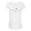 banksy style ak47 art   funny Maternity Scoop Neck T-shirt