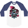mr topstache vs jthree 3/4 Sleeve Shirt