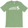evolution  j&auml;ger jagen jagd jaeger flinte apportieren wald schie&szlig;en T-Shirt