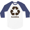 karma recycle 3/4 Sleeve Shirt