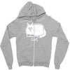 cat Zipper Hoodie
