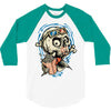 skull movie 3/4 Sleeve Shirt