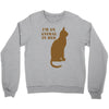 im an animal in bed Crewneck Sweatshirt