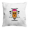 fly pencil vector Throw Pillow