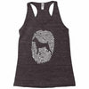 boxer fingerprint Racerback Tank