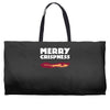 merry crispness Weekender Totes
