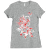 aztec quetzalcoatl Ladies Fitted T-Shirt