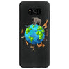 animal polygon around the planet Samsung Galaxy S8