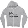 dear math, i'm not your therapist t shirt Zipper Hoodie