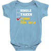 single taken trainin to go super saiyan Baby Bodysuit