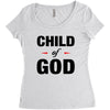 Child of God Women's Triblend Scoop T-shirt
