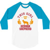 This Girl Loves Her German Shepherd 3/4 Sleeve Shirt