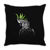 tribal parrot Throw Pillow