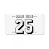 Original 1993 License Plate